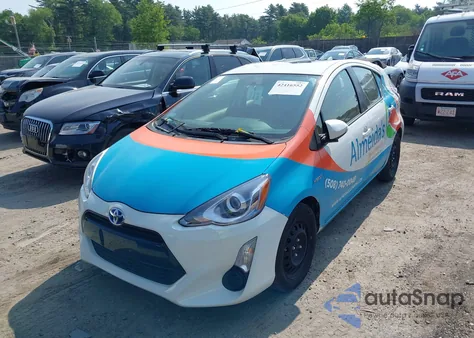2015 Toyota Prius C Two from USA, damaged, VIN JTDKDTB33F1586279